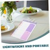 jojofuny Minimalist Meal Planner Notebook Daily Schedule Planner Grocery List
