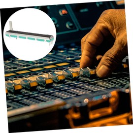 Vaguelly 5pcs Stereo Potentiometer Slide Potentiometer Linear for Audio Equipment