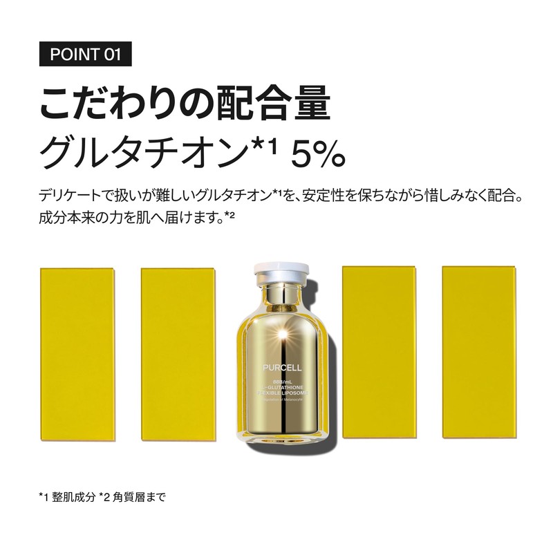 PURCELL L-GLUTATHIONE FLEXIBLE LIPOSOME 0.7 fl oz (20 ml), PARCELL
