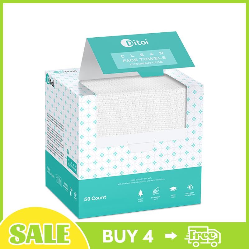 Ditoi Disposable Face Towels Home Use Single-use Towelette:_Pearl Texture 1