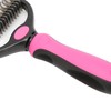 Pet Undercoat Rake Double Sided Knots Removal Grooming Massage Dog