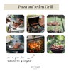 TENERO Grill Mat, Set of 5, 40 cm x 33
