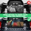 Upgrade Cargo Net Trunk Bed Organizer for Ford/Dodge/GMC/Chevy Silverado/Toyota/Nissan/Honda/Lincoln and