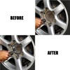 2pcs Plastic Car Hub Centric Rings Wheel Bore Center Spacer