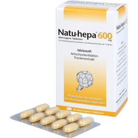 NATU HEPA 600 mg Coated Tablets Pack of 50