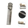 Beavorty 3pcs Metal Hair Comb Men's Fine Tooth Dandruff Comb
