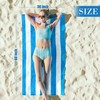 Whale Flotilla Microfibre Large Quick Dry Beach Towel, Sand Free