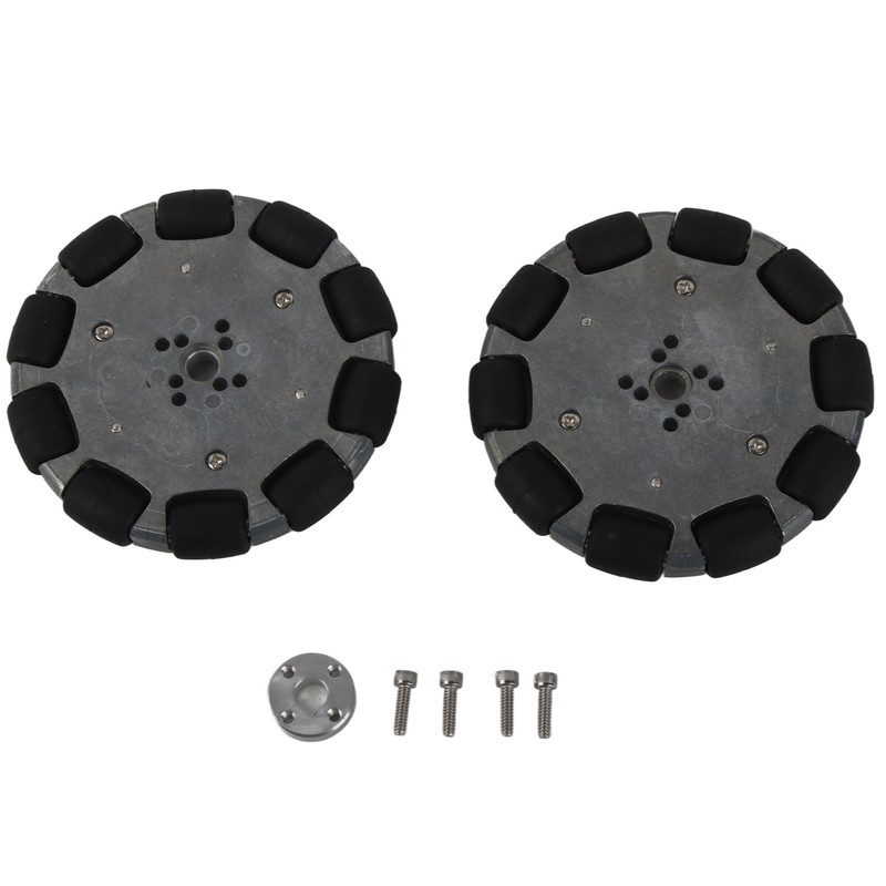 2pcs Omnidirectional Wheel 4in Omni Directional Universal Wheel Industrial Robot