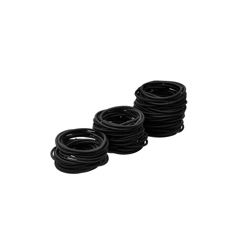 eBoot 100 Pieces Hair Elastics Hair Ties Ponytail Holders Hair