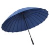 Long Handled Umbrella 24 Rib Large Windproof Reinforced Straight Umbrella