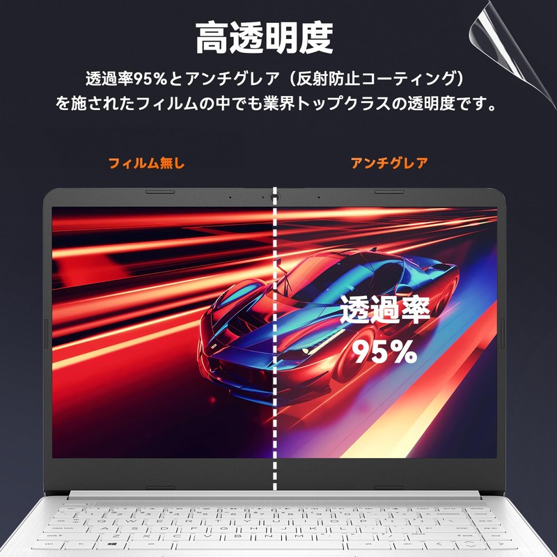 Mamol 13.3 Inch 16:9 Blue Light Cutting Film, Anti-Glare, LCD