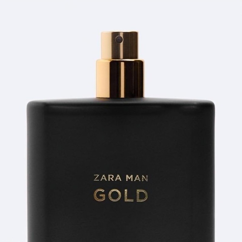 Zara Man Gold Cologne for Men EDT Eau De Toilette