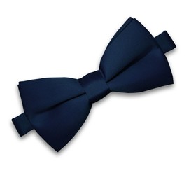 Soul-Cats® Children's Bow Tie Pre-Tied Adjustable Wedding Communion Youth Initiation, navy