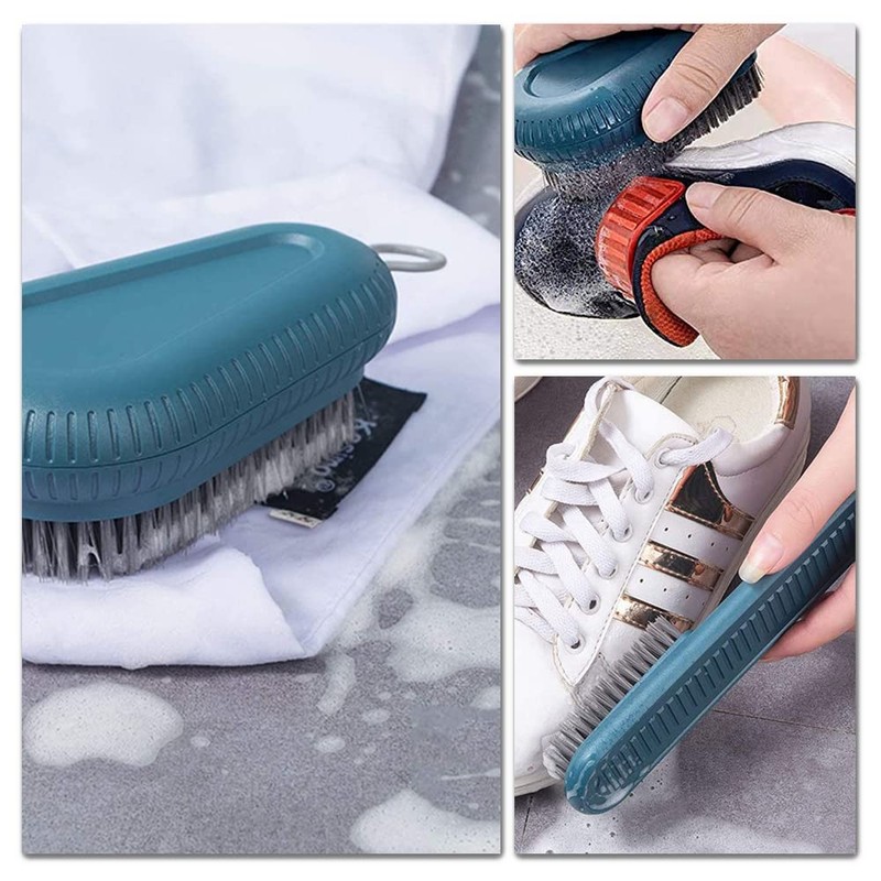2 Pcs Cleaning Brush Laundry Scrub Brush Household Cleaning Brushes