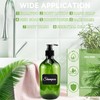 Soap Dispenser Shampoo Bottles for Filling Shower Gel Dispenser Pack