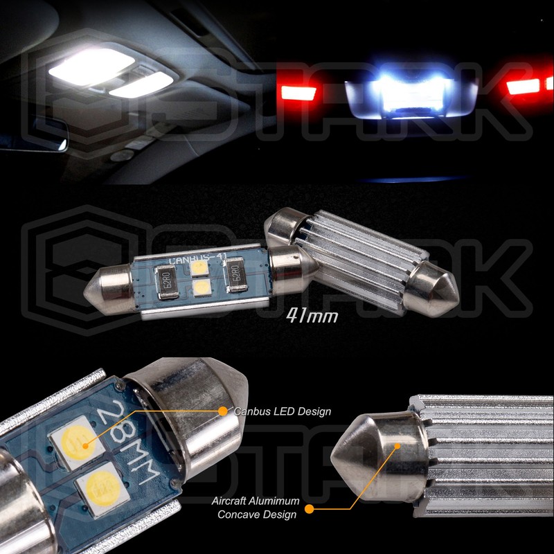 2x 2W Kit 120 lm - LED Bulbs - Crown