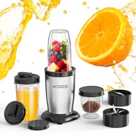 KOIOS Personal Blender 900W Shakes Smoothies Vegetable Fruit Countertop Blenders