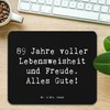 Mr. & Mrs. Panda Mauspad Spruch 89. Geburtstag Freude -