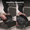 N74SNA Hot Pot Electric, Multi-Cooker 2.5 Quart Grill Steamer Set,