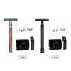 1 Set Double Edge Safety Razor with Handle Shaving Razor