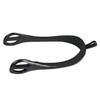 Kincade Plastic/Rubber Spurs, Black/Black, Adults 20mm