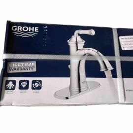 Grohe Glouchester  Single Hole Single Handle Bathroom Faucet in Chrome 21111000