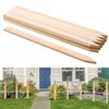 VEVOR Wooden Garden Stakes, 25 Pcs 36 x 0.5 x1.5