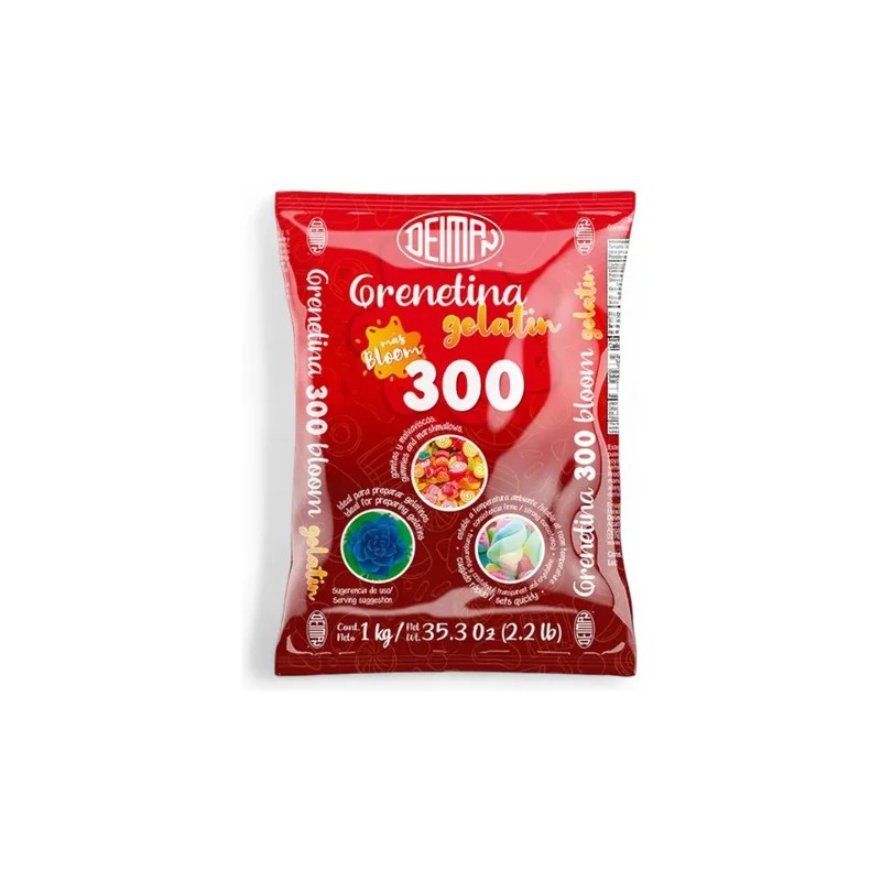 Grenetina 300 Bloom Premium 1kg Deiman