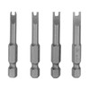 sourcing map 4 Pcs Magnetic U4 U6 U8 U10 Tip