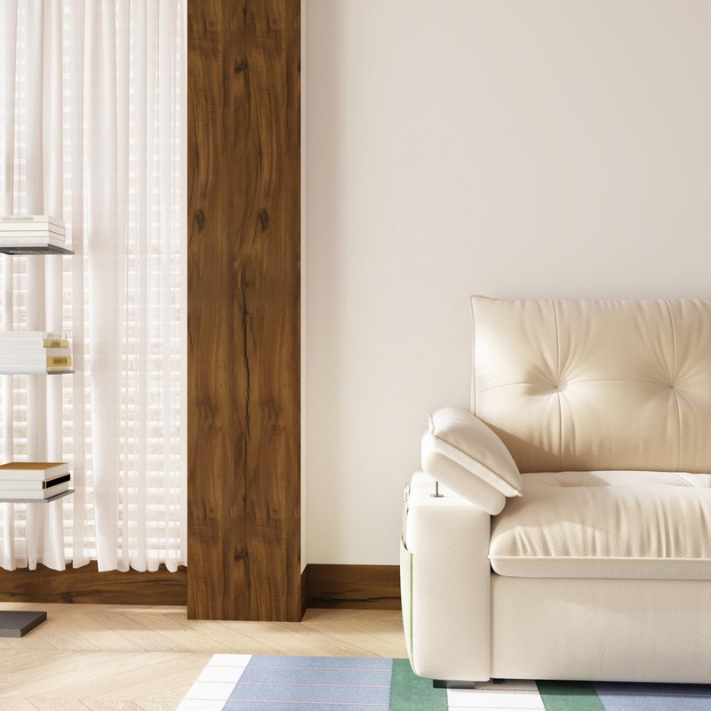 VEELIKE Wood Grain Wallpaper Sticker, Mini Size, Masking Tape, Wide,