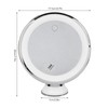 Suction Cup Makeup Mirror 10x with 3 Light Colors Battery
