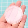 JAGETRADE 38.6mm Clear Round Acrylic Coin Capsule Storage Box Holder