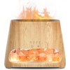 SALKING 2-in-1 Ultrasonic Essential Oil Diffuser & Himalayan Salt Lamp,