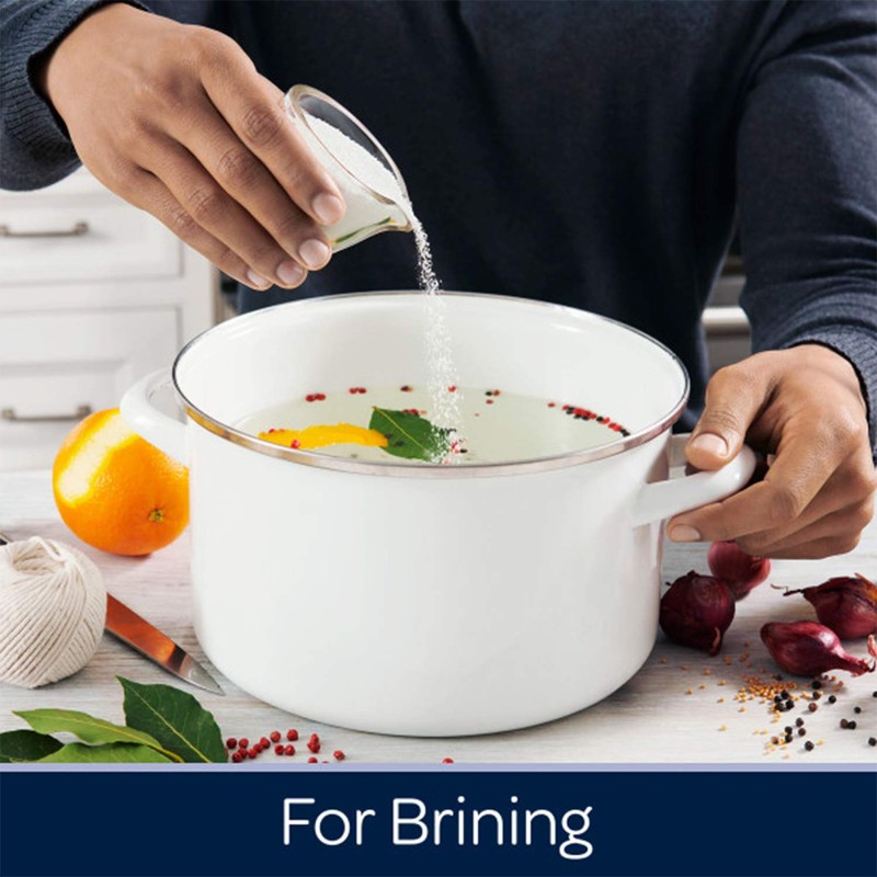 Morton Kosher Salt, Coarse (48 oz / 3 lb), 4-Pack,