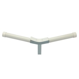 HECASA Boat Trailer V Guides Fits 3" x 3" Front Cross Member Galvanized Front Boat Trailer Guide V Guide Bow Rest Centering Support Kit