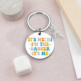ShTQior Taylor Quotes Merch Music Lover Gifts Dancer Themed Inspirational Keychain for Women Fans Friends Wife Sister Best Christmas Birthday Gifts