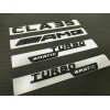 AMG Gloss Black CLA35 AMG TURBO 4MATIC replacement Badge Emblem