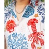 KYKU Mens Printed Short Sleeve Button Down Shirts Men's Hawaiian