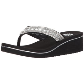 Yellow Box Women's Marcy Sandal, Clear, 8 Medium US