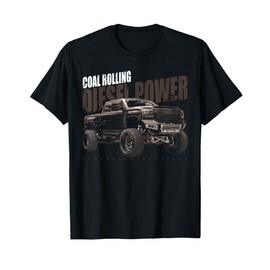 Diesel Power Coal Rolling Turbo Diesel Truck T-Shirt