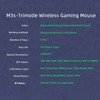 Darmoshark M3s Mini 2KHz E-sports Gaming Mouse Rechargeable Wired 2.4G