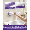 KEKOY Suction Grab Rails for Bathroom, Safety Indicator, 12 Inches