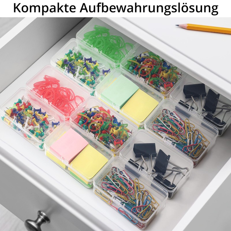 Winter Shore Plastic Storage Box with Lid Small [Pack of