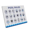 Premium A4 Pool Rules Sign - 3mm Aluminium Composite Panel,