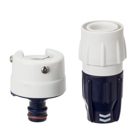 Iris Ohyama Hose Parts Beveled Faucet Nozzle High Pressure one-touch SX Marine Blue 1215 – KSR – D
