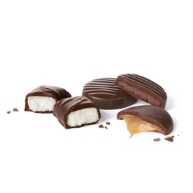 Russell Stover Sugar-Free Dark Chocolate Mix Laydown Bag 10 Ounce Sugar-Free Candy, Dark Chocolate Candy Pack, Individually Wrapped Candy, Assorted Chocolate Candy Pack Sweetened with Stevia