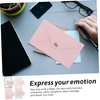 Operitacx 4 Sets Cute Floral Writing Paper with Envelopes Cartoon