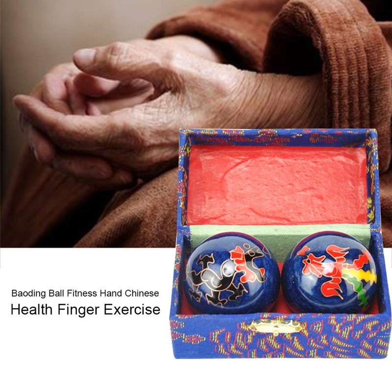 2 Pcs Baoding Balls, Chinese Health Exercise Stress Balls, Meditation