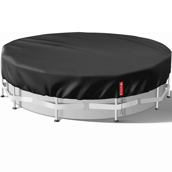 VniYors 14 Ft Round Pool Cover, Hot Tub Cover, Solar