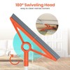 MAVRIZ Air Broom with Removable Rubber Strip and Broom Bristle,